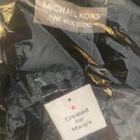 BRAND NEW NEVER WORN Michael Kors Men's Madison Wool Blend Modern-Fit Overcoat - Picture 9 of 17